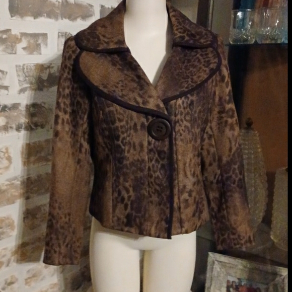 VEX Collection Leopard print Blazer - Picture 11 of 11